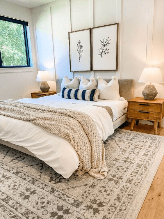 Scandinavian Modern Farmhouse bedroom