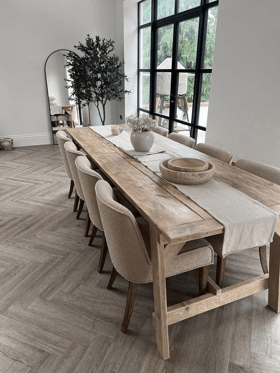 Scandinavian Farmhouse Dining room