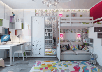 How to Create Age-Appropriate Zones in an 11m2 Bedroom for Gamer Teen and Toddler 22 11m2 Bedroom for Gamer Teen and Toddler