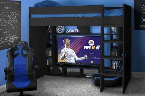 shared gaming bedroom