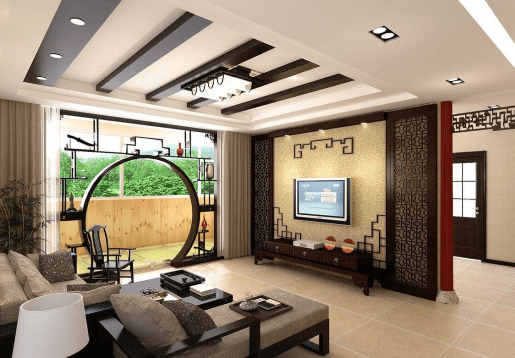 asian interior decor| asian inspired living room