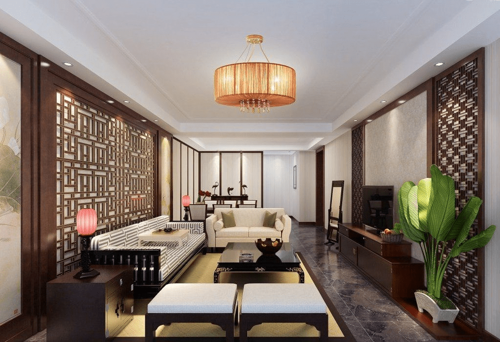 Oriental Interior Design| asian living room design