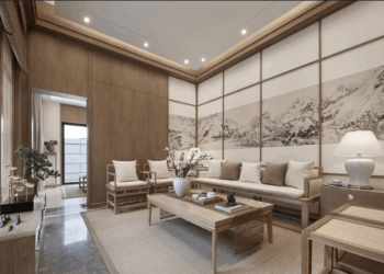 asian style living room