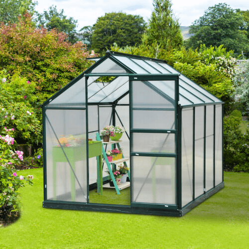 Outsunny 6' x 8' x 7' Walk-in Greenhouse