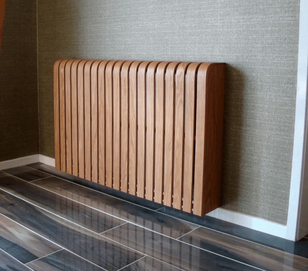 minimalistic Wooden Radiator Covers