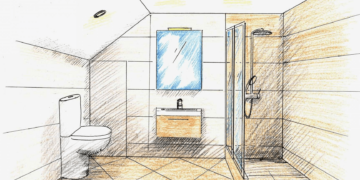 bathroom layout