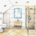 bathroom layout