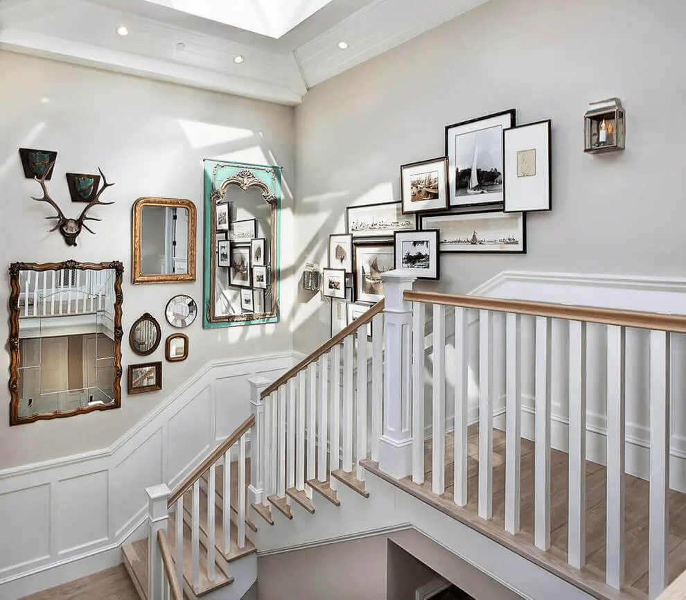 Amazing staircase wall decoration: the best ideas 5 Decor Staircase
