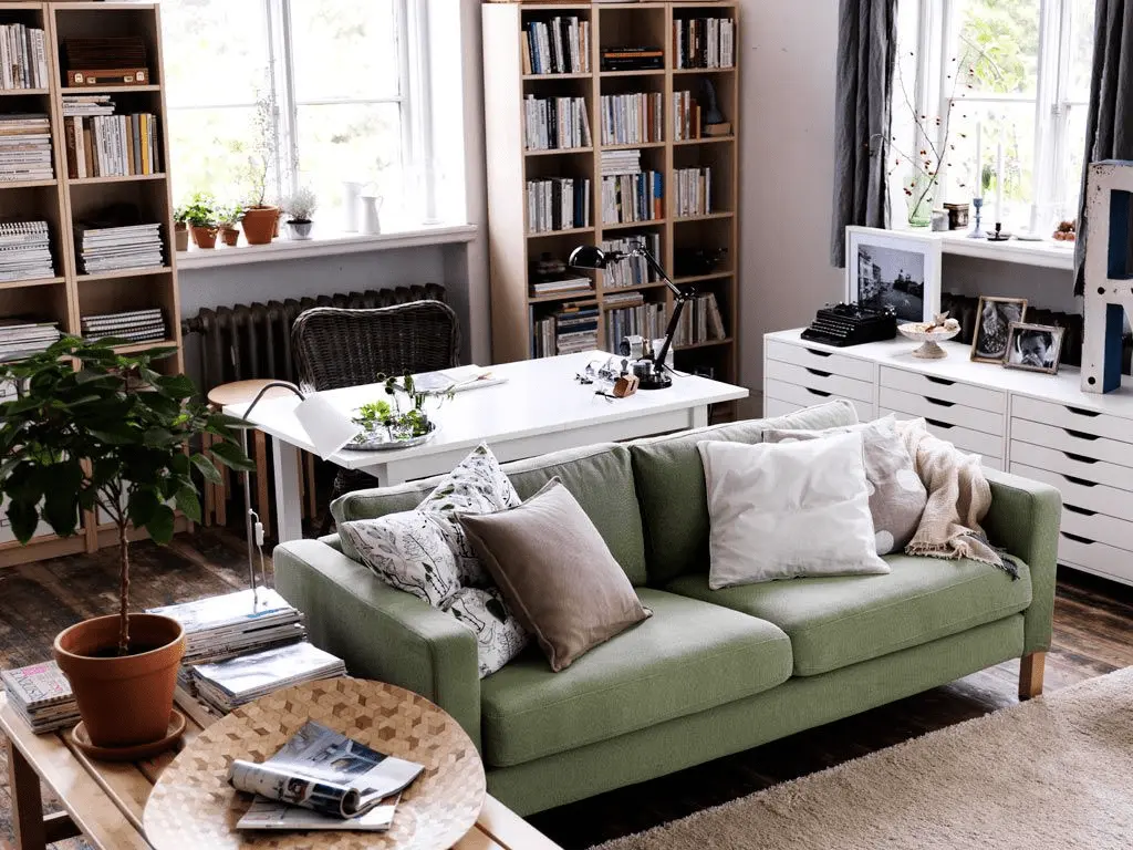 living room office combo layout: All You Need To Know ! 7 office living room design