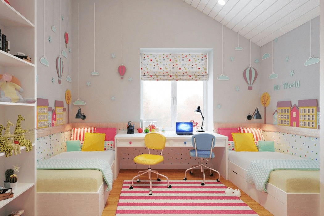 Teen Sisters Shared Bedroom Ideas