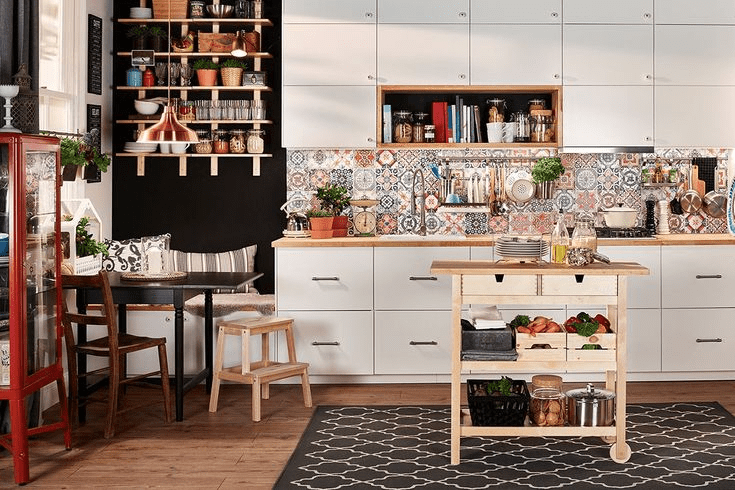 Boho Style Kitchen