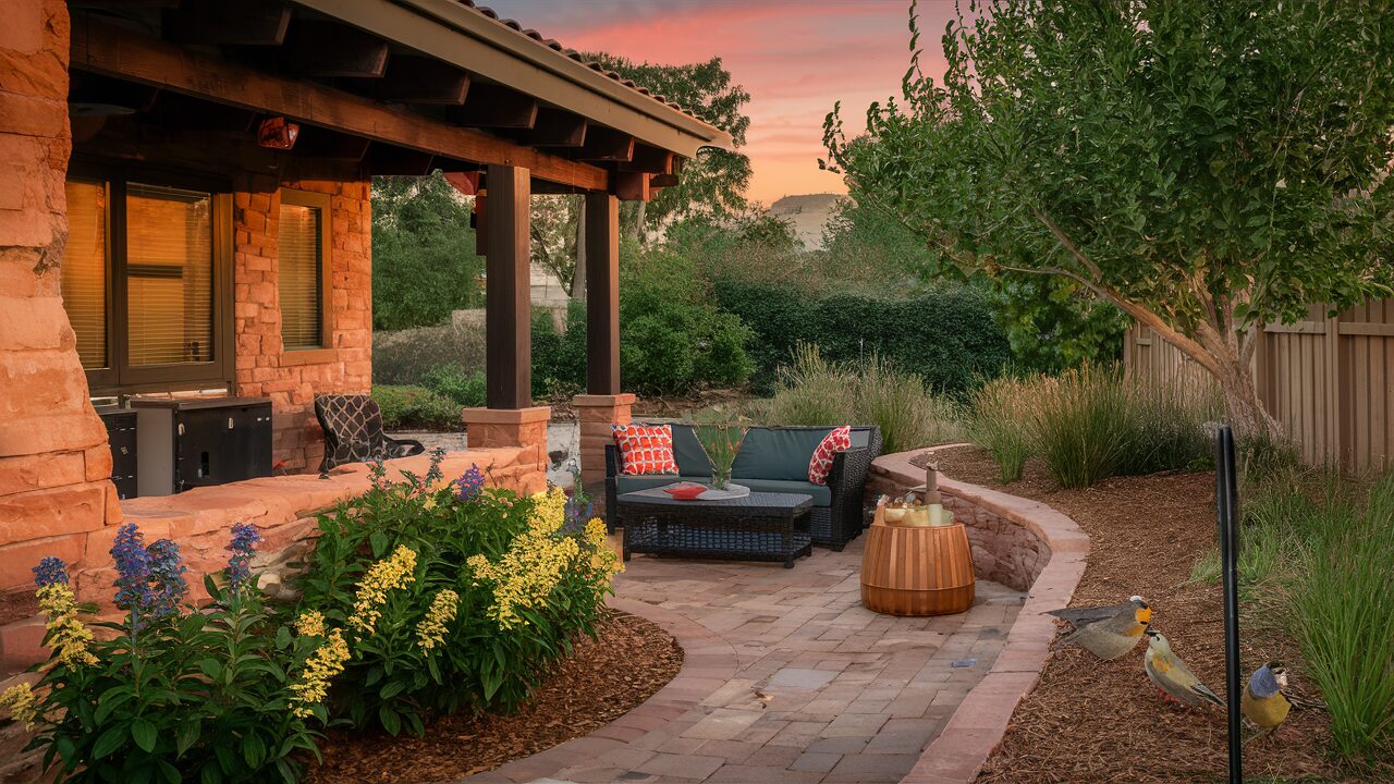 Southwest patio