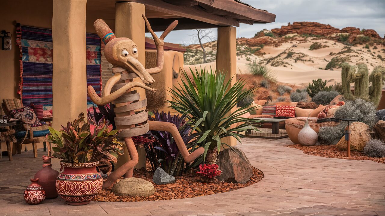 Southwestern patio