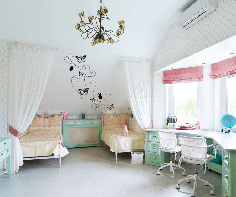 Shared Teen Girl Rooms Ideas| Siblings Sharing A Bedroom