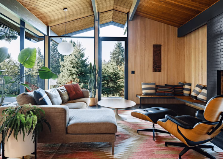 Mid Century Modern House Interior