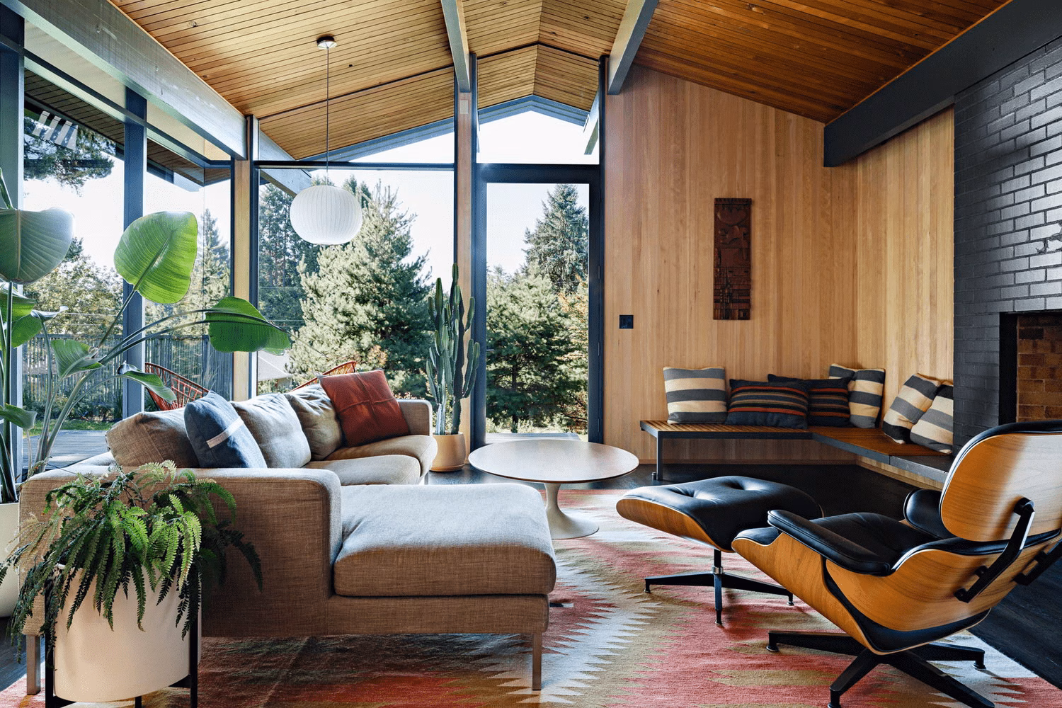 Mid Century Modern House Interior
