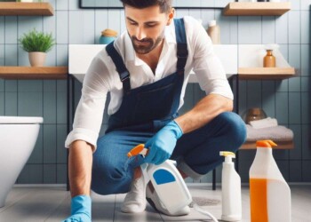 How to clean your bathroom floor