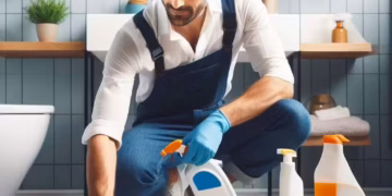 How to clean your bathroom floor