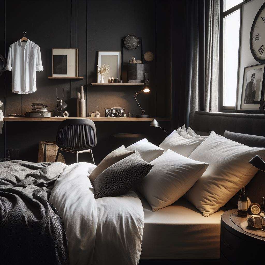 Men Bedroom Ideas: All You Need To Know! 8 masculine bedding