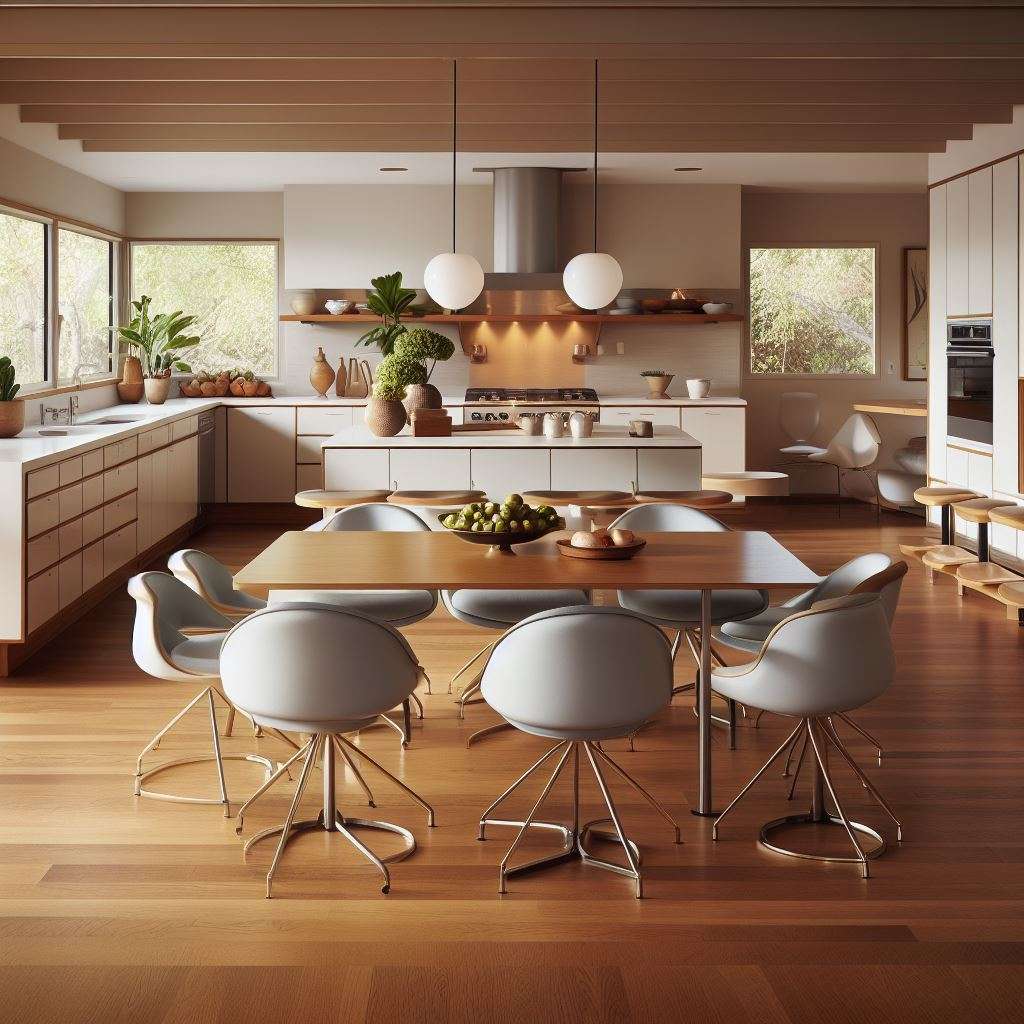 American Mid Century Modern kitchen