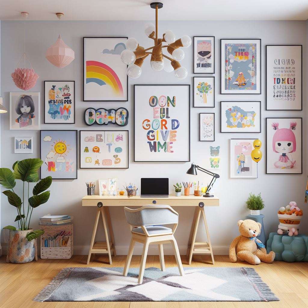 Kids Study Room Design