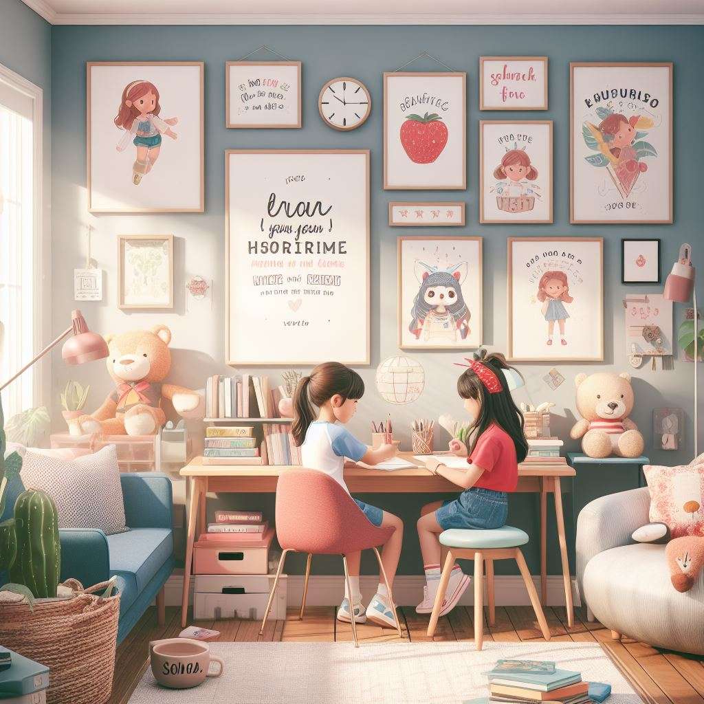 Study room ideas for kids