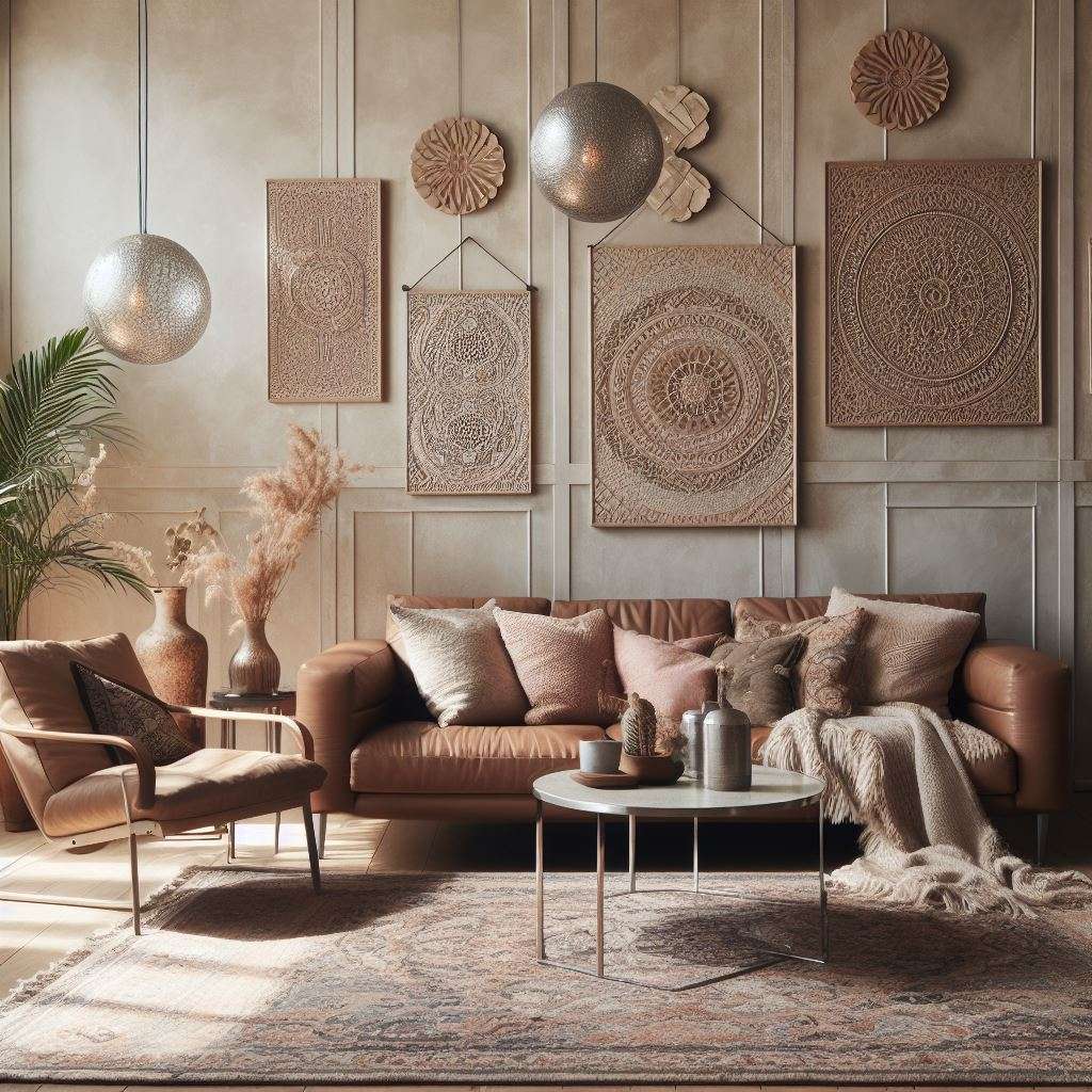 How to decorate an empty wall in an original way without breaking the bank?