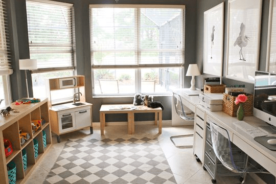 small office playroom ideas
