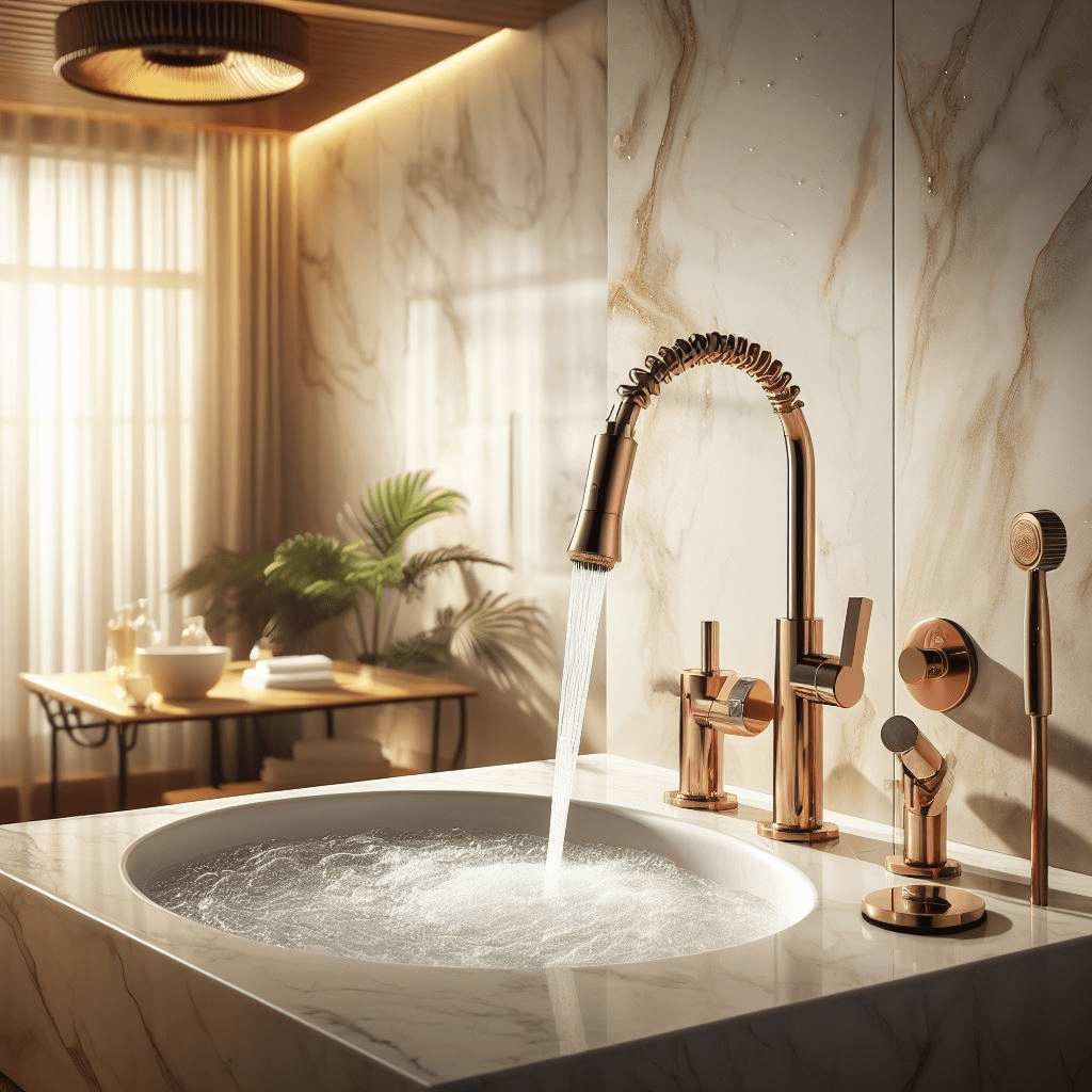installing new bathroom faucet