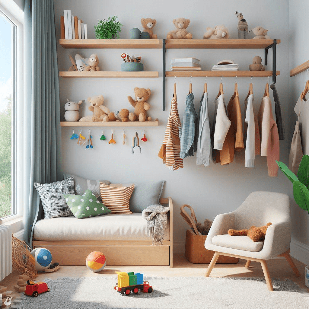 Storage Solutions for Toddler room