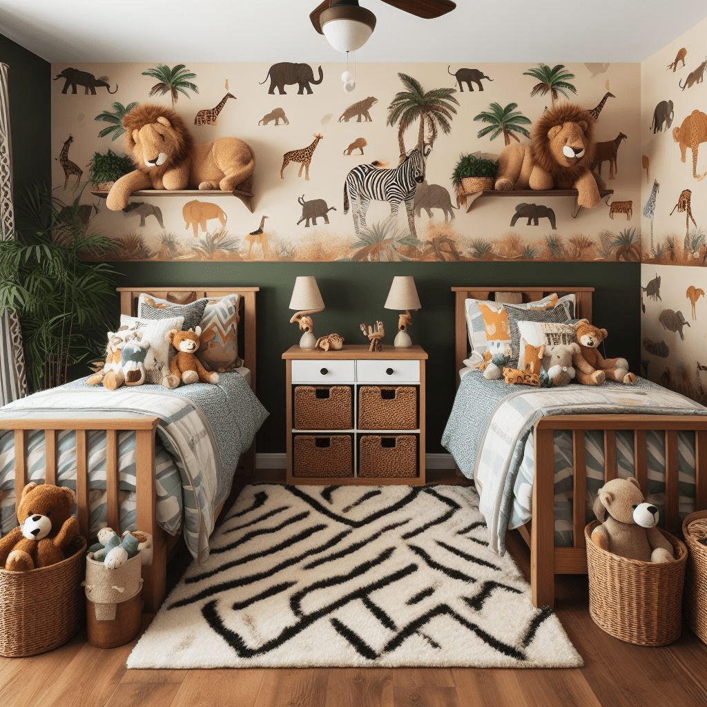 Twins Boys Bedroom 