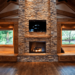 Replacing Tile Around Fireplace With Stones: All You Need To Know! 18 Stone Fireplace