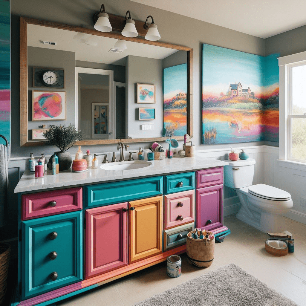 vanity color ideas