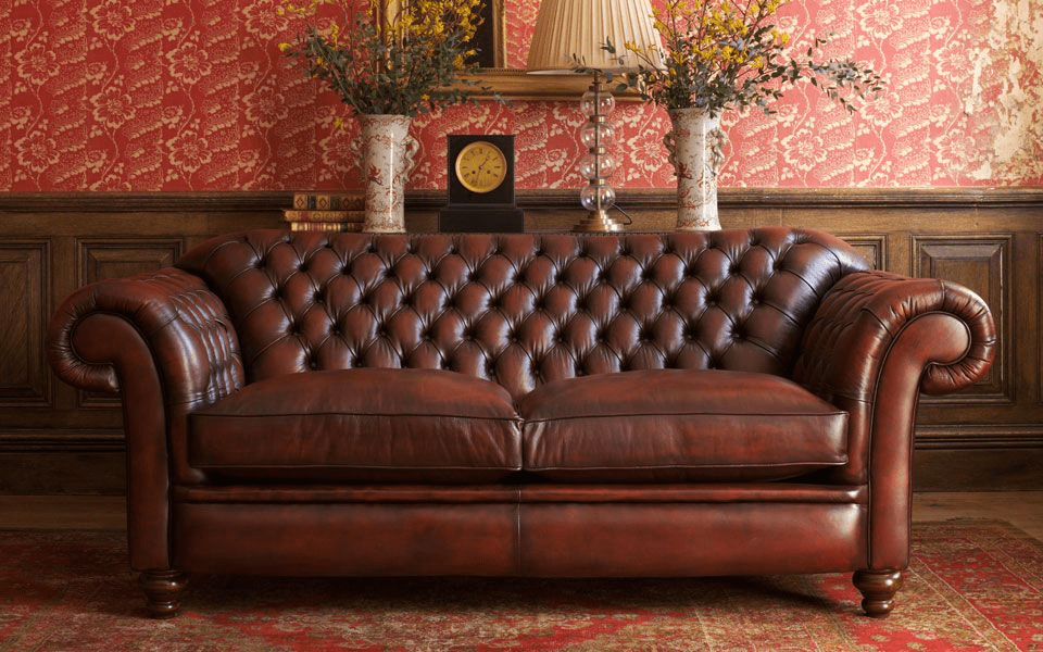 Chesterfield old Sofa| Old Leather Sofa| Old Style Sofa
