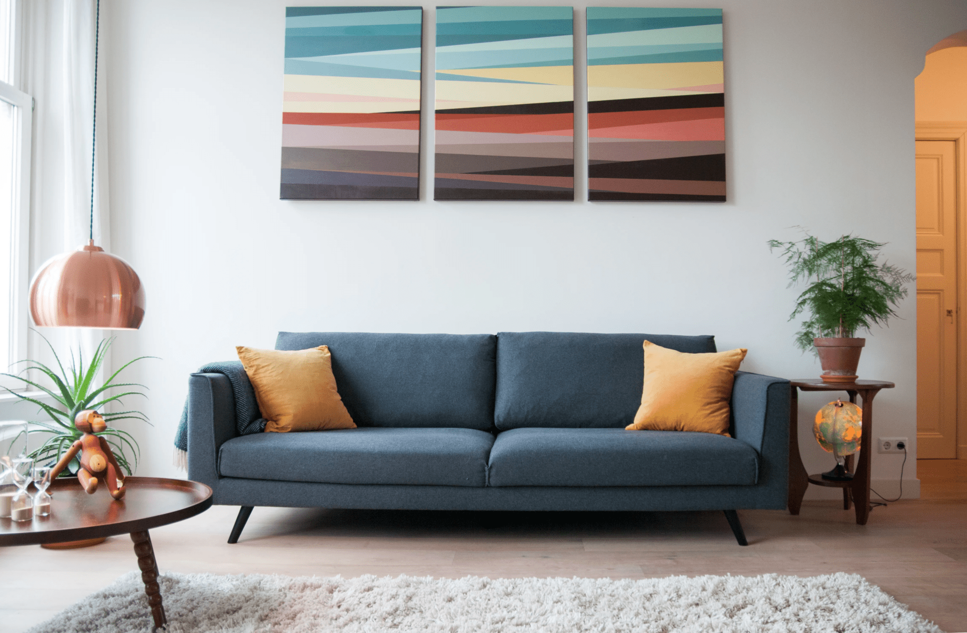 Mid Century Couch| Mid Century sofa