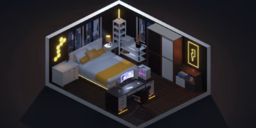 Gaming bedroom ideas