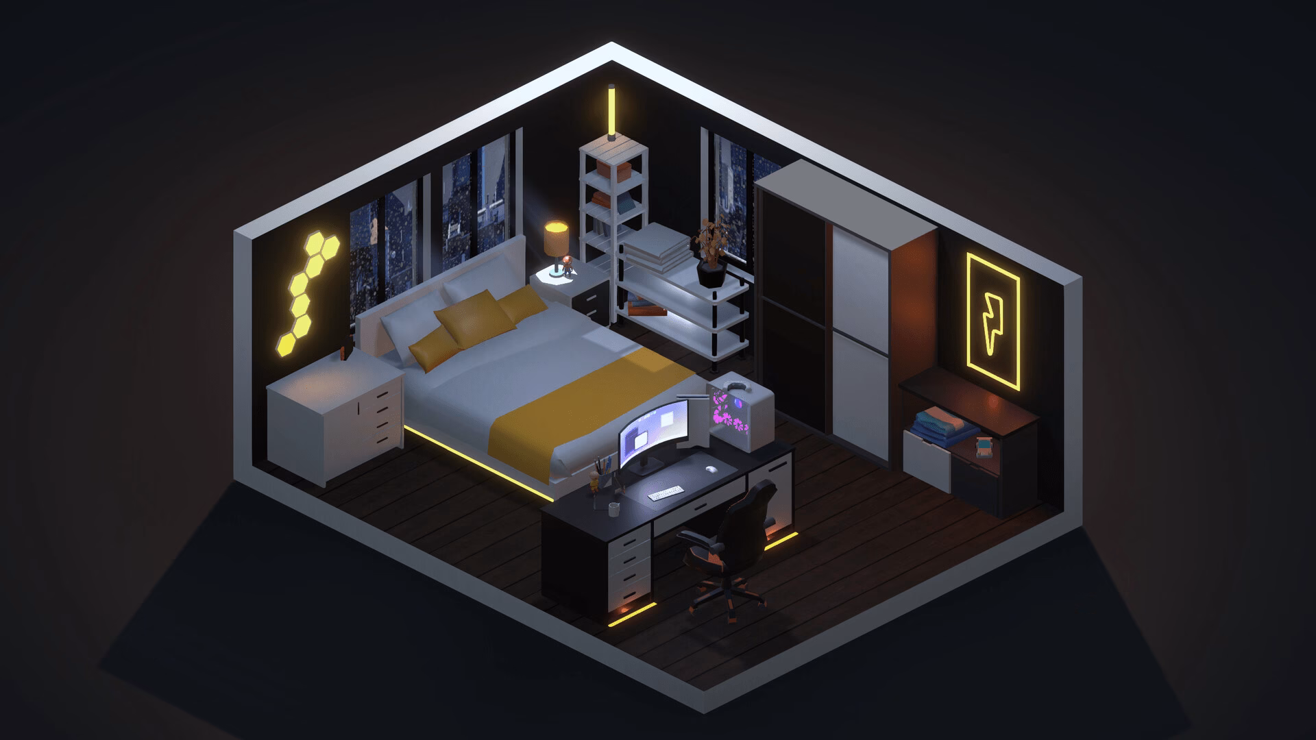 Gaming bedroom ideas