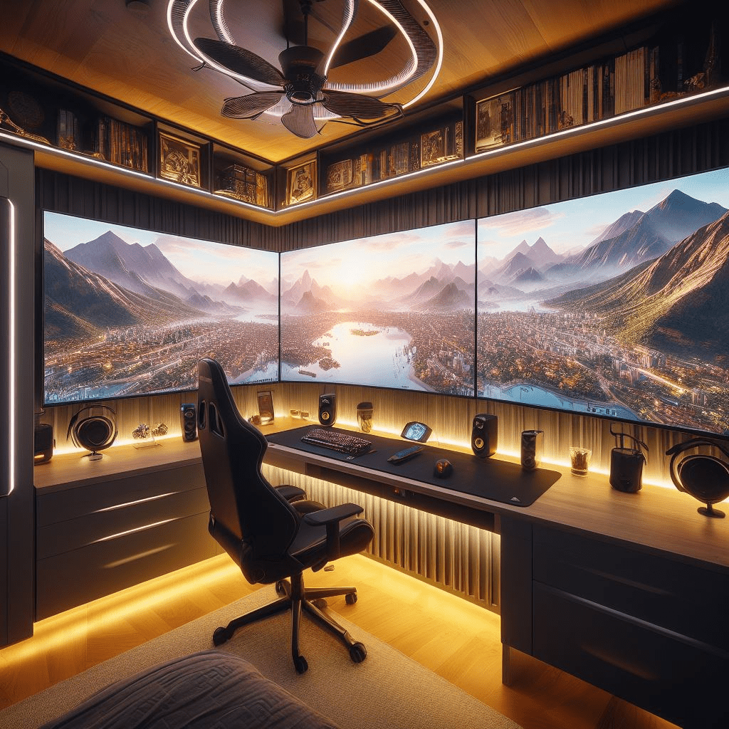 gaming bedroom decor