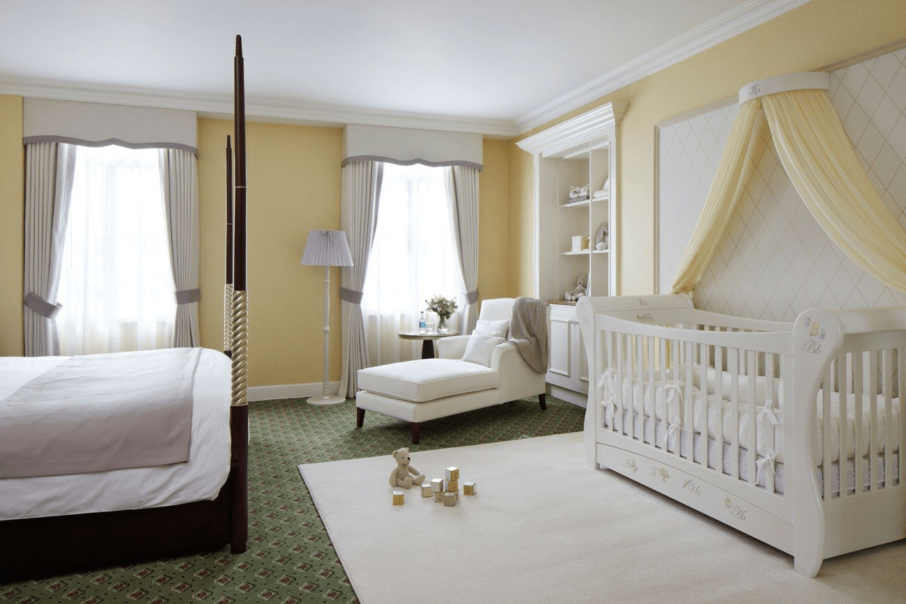 creating a nursery in master bedroom
