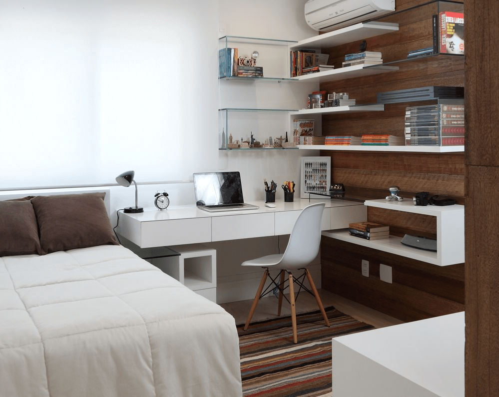 small office guest room layout