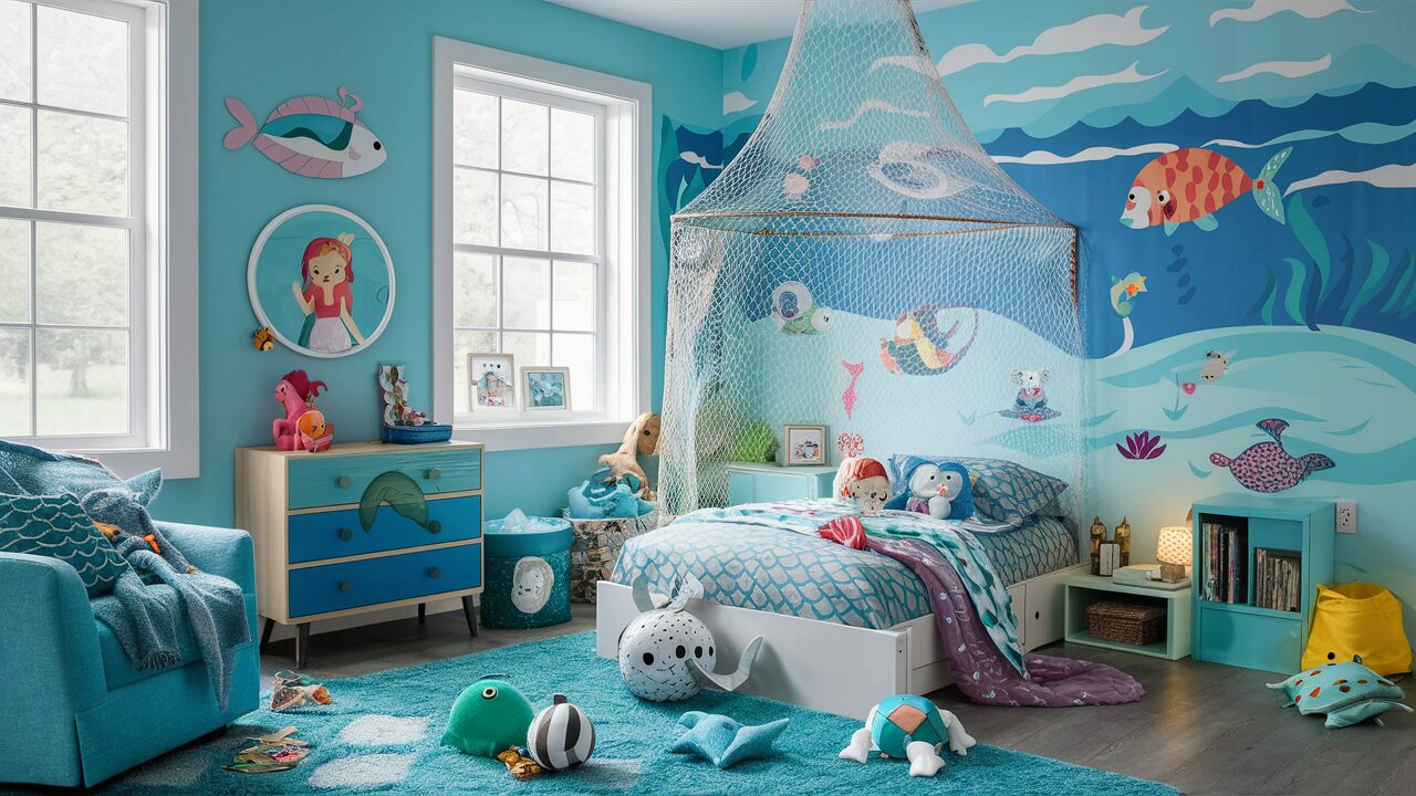 Toddler Room Design Ideas You'll Love: All You Need To know ! 6 Toddler Room Design with ocean-themed decor