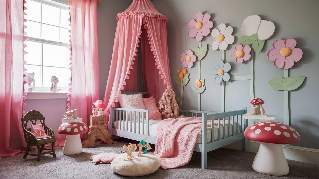 Toddler Room Design Ideas You'll Love: All You Need To know ! 8 Toddler Room Design with fairy tales thème