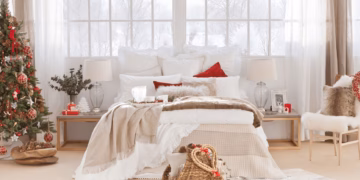 christmas bedroom decor ideas