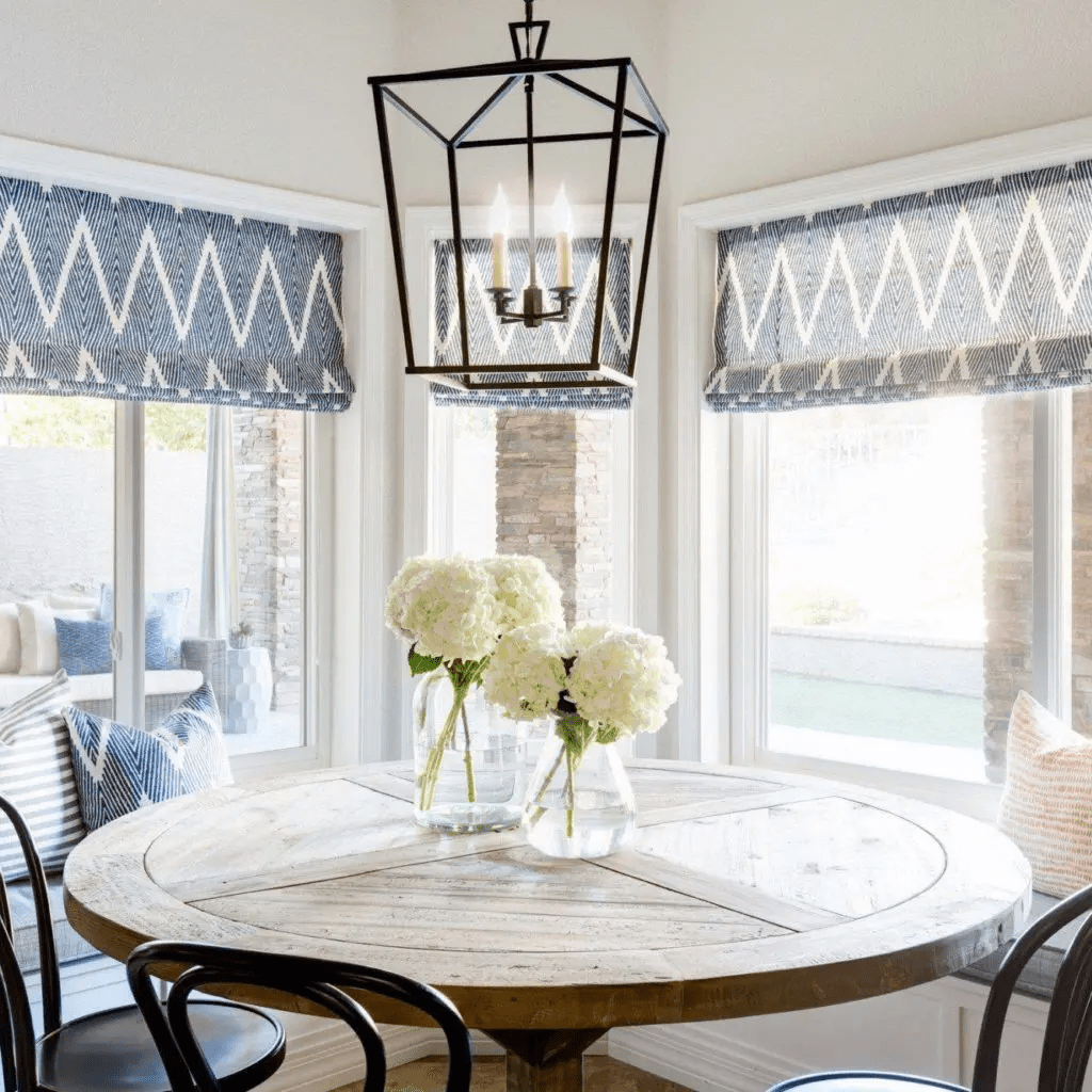 Roman shades| Kitchen Curtain