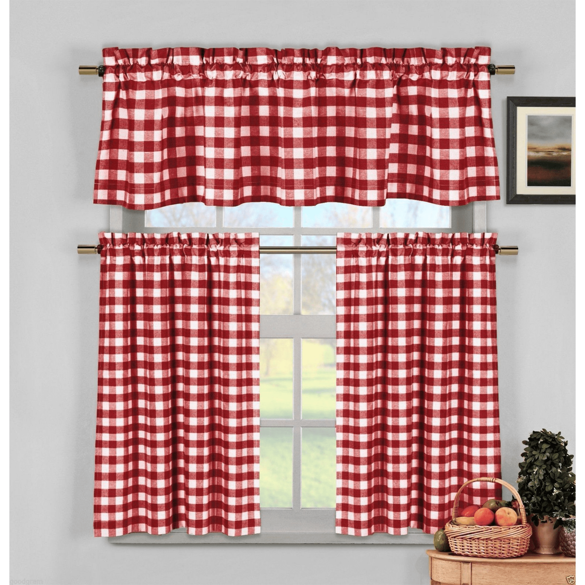 Tier Curtains| Kitchen Curtain
