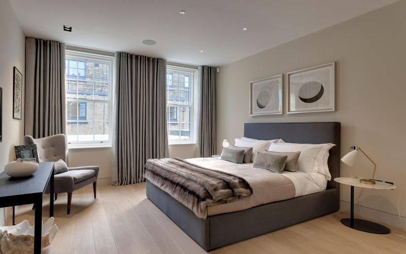 gray queen bedding