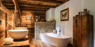 Rustic Style Bathroom