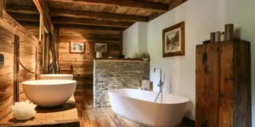 Rustic Style Bathroom