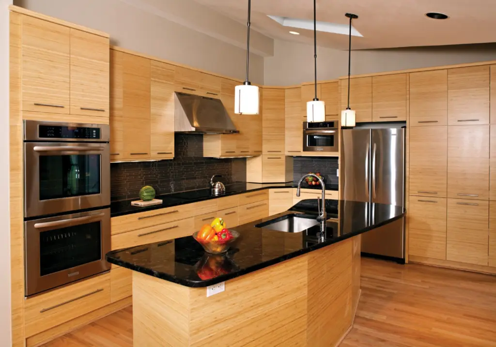 Bamboo Kitchen| kitchen cabinet colors 2023