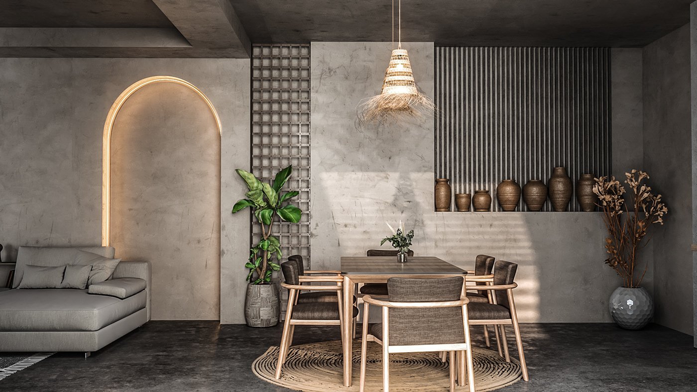 interior design wabi sabi
